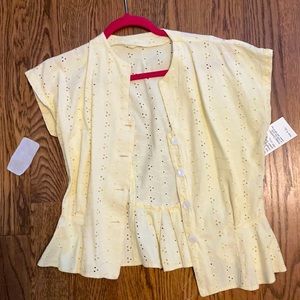 Vintage, Pale Yellow, Large